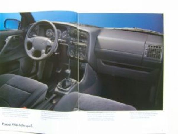 VW Passat VR6 Prospekt 3A2 35i Januar 1996 NEU