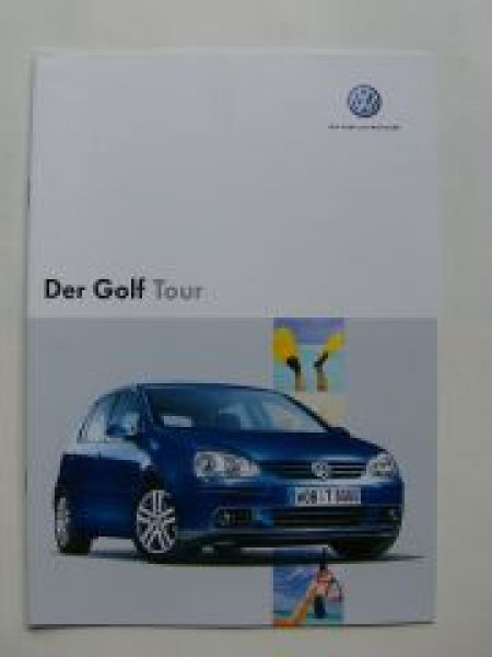 VW Golf5 Tour Prospekt November 2006 1K1 NEU