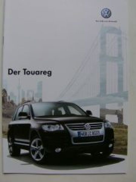 VW Touareg Prospekt 7LA 7L6 7L7 Oktober 2006 NEU
