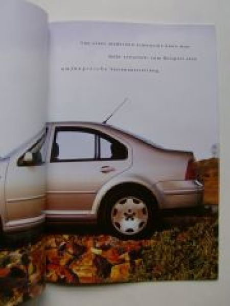 VW Bora Prospekt 1J2 Dezember 2001 NEU
