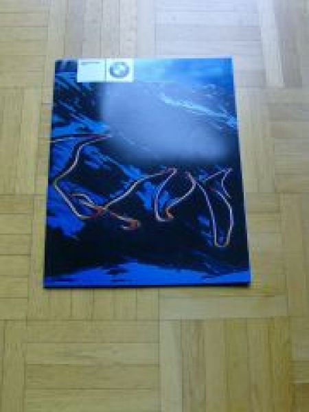 BMW Programm Prospekt 2003 X5 Z4 E83 Z8 E52 E39 E46 E65