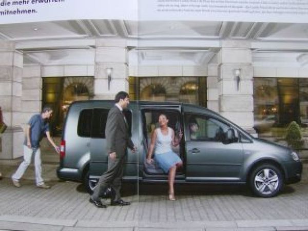 VW Caddy Maxi Life Prospekt September 2007 NEU