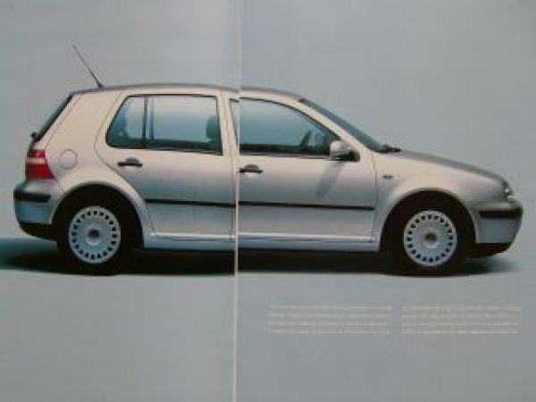 VW Golf4 Champ Prospekt 1J1 Juli 2002 NEU