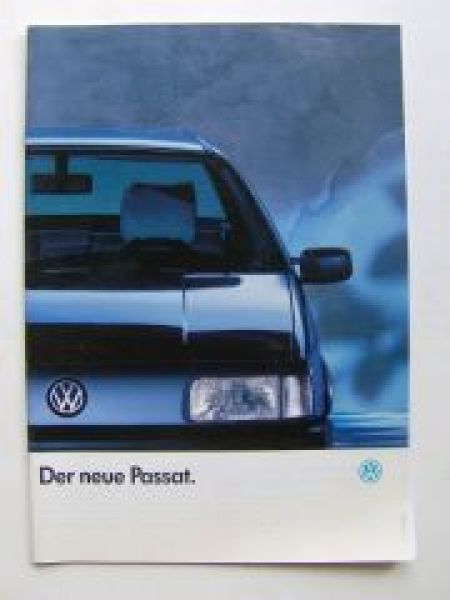 VW Passat 3A2 35i Prospekt März 1988 +Preise
