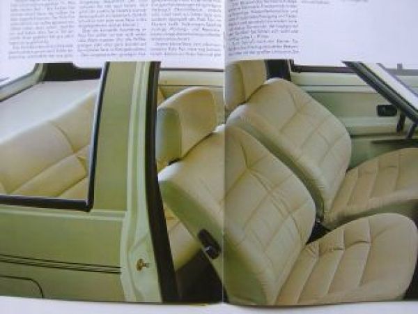VW Polo Fox Typ 86C Steilheck September 1984