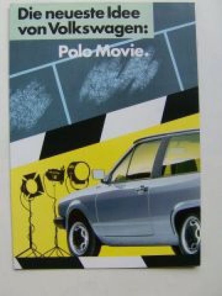 VW Polo Movie Prospekt Typ 86C Oktober 1986 Rarität