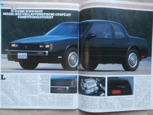 Top Driver 7/1988 Ferrari F40,BMW M3 E30,Audi 200 quattro Typ44,AHG M1 E26,Oldsmobile Toronado Trofeo,
