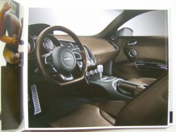 Audi R8 Prospektmappe Vorstellung März 2007 NEU