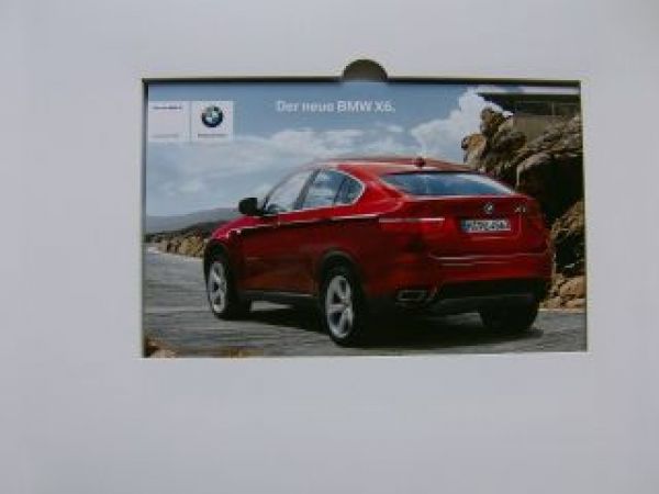 Fotomappe X6 E71 Vorstellung 2008 Rarität nur intern Verkauf