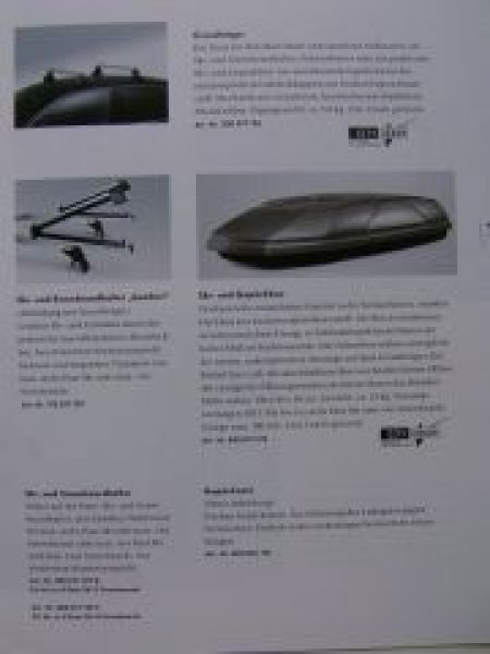 VW Phaeton Original Zubehör Prospekt 3D2 Februar 2004