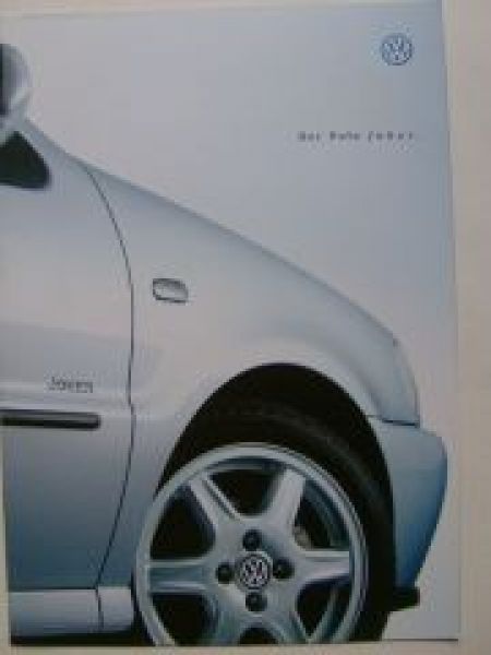 VW Polo 6N Joker Prospekt April 1999 Rarität