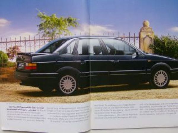 VW Passat syncro Typ 35i Prospekt Januar 1993 Rarität