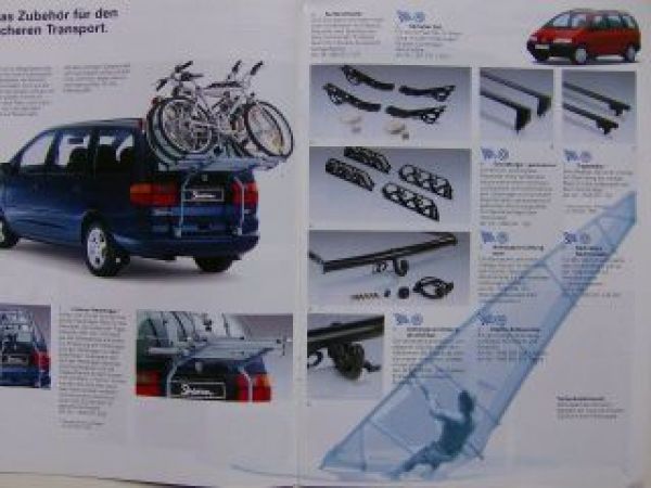VW Sharan Zubehör Prospekt September 1995 7M8 7M9 7M6 : Autoliteratur Höpel