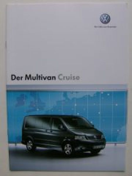 VW Multivan Cruise Prospekt T5 7HB 7HJ Mai 2005