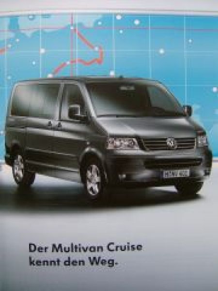 VW Multivan Cruise Prospekt T5 7HB 7HJ Mai 2005