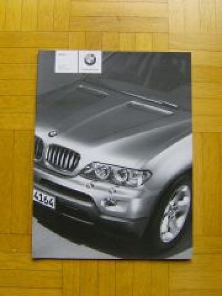 BMW Preisliste X5 E53 3.0i 4.4i 3.8is 3.0d +Edition 2005