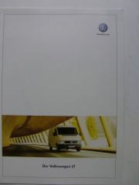 VW LT Prospekt +TDI April 2002 2DX0AE