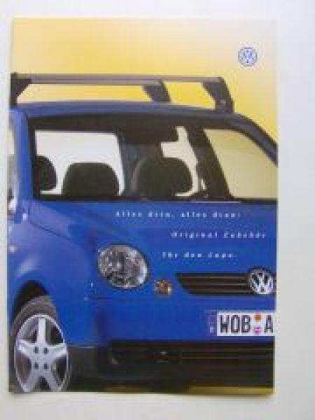VW Original Zubehör Lupo Prospekt 6X1 6E1 September 1998