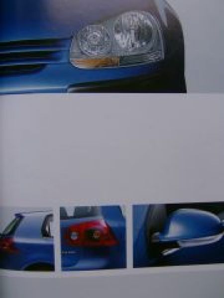 VW Golf5 Prospekt Januar 2004 1K1 Prospekt +Climatic