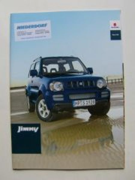 Suzuki Jimny Prospekt +Preisliste April 2009 Typ FJ