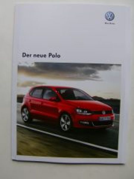 VW Polo Prospekt +Preisliste Juni 2009 NEU
