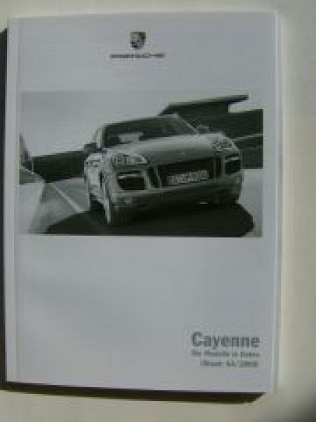 Porsche Cayenne Preisliste 957 April 2009 NEU