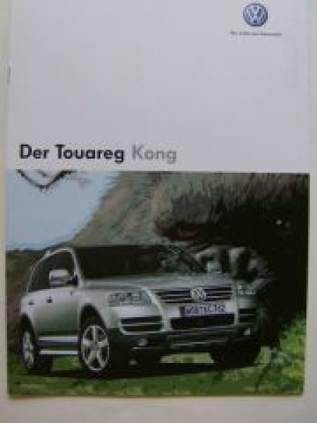 VW Touareg Kong Prospekt November 2005 7LA 7L6 7L7