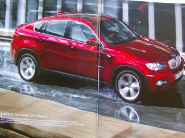 BMW Argumenter X6 E71 Dezember 2007 Rarität intern