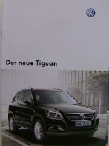 VW Tiguan Prospekt September 2007 Track&Field Typ 5N