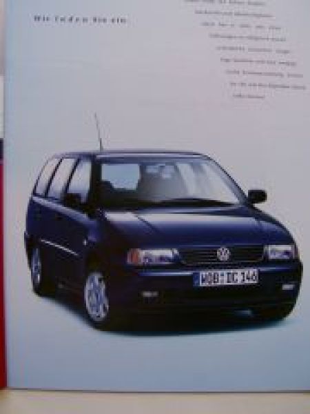 VW Polo Variant 6KV5 Prospekt September 1999 NEU