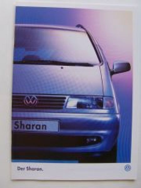 VW Sharan Prospekt +Trendline +Highline Mai 1998 7M8 7M9 7M6
