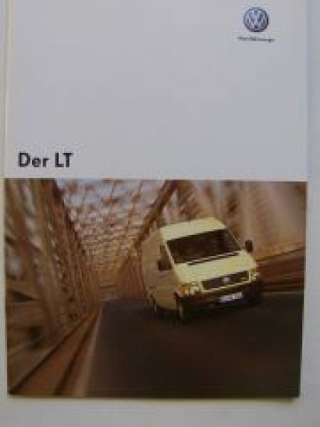 VW LT 28 35 46 +Pritsche Prospekt April 2004 NEU