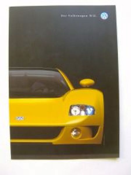 VW W12 Ital Design Studie Prospekt NEU Rarität