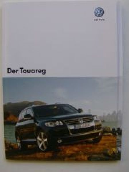 VW Touareg Prospekt 7LA 7L6 7L7 Oktober 2007 +Preise