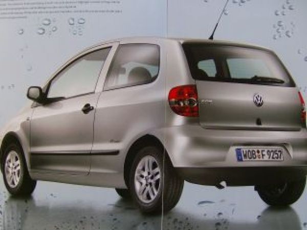 VW Fox Fresh Prospekt August 2007 +Preisliste 5Z1