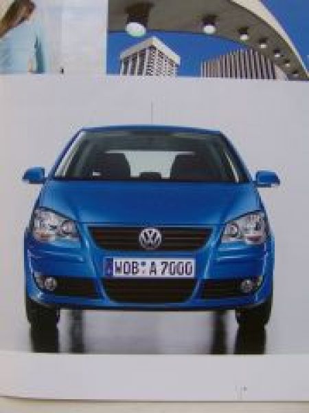 VW Polo Typ 9N3 Prospekt März 2005 NEU