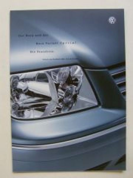 VW Preisliste Bora & Variant Special 1J2 1J6 Juli 2001