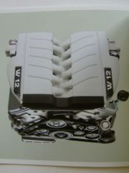 VW Phaeton 3D2 3D8 Vorstellungprospekt A5 Format Februar 2002