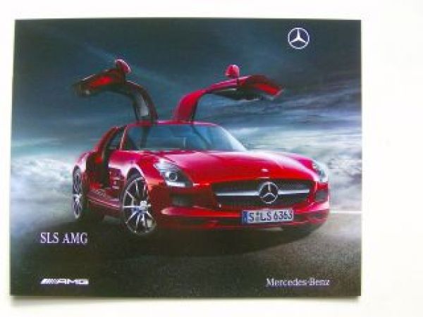 Mercedes Benz AMG SLS Prospekt September 2009 NEU