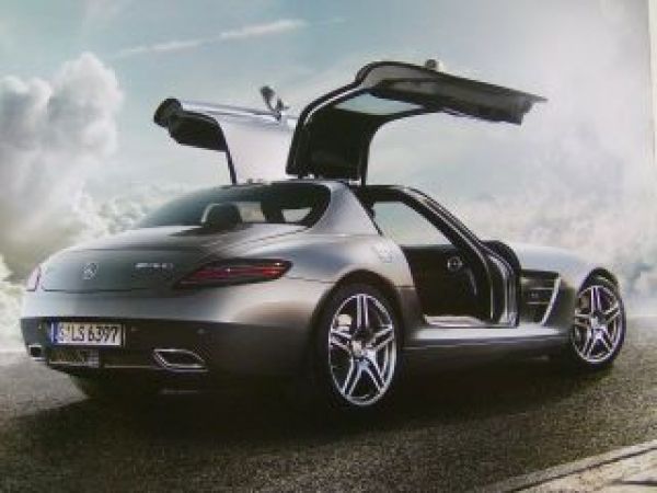 Mercedes Benz AMG SLS Prospekt September 2009 NEU