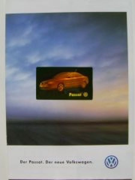 VW Passat Prospekt 3B2 Hologramm Vorstellung NEU