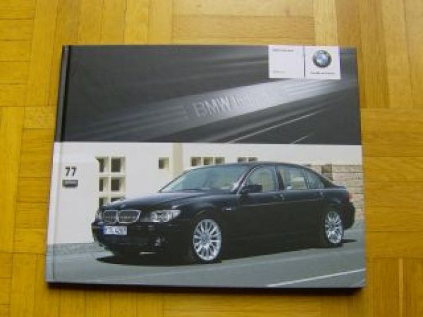 BMW Individual Buch 7er Limousine E65 E66 2006 NEU