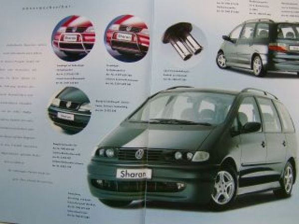 VW Sharan Zubehör Prospekt Mai 1998 7M8 : Autoliteratur Höpel