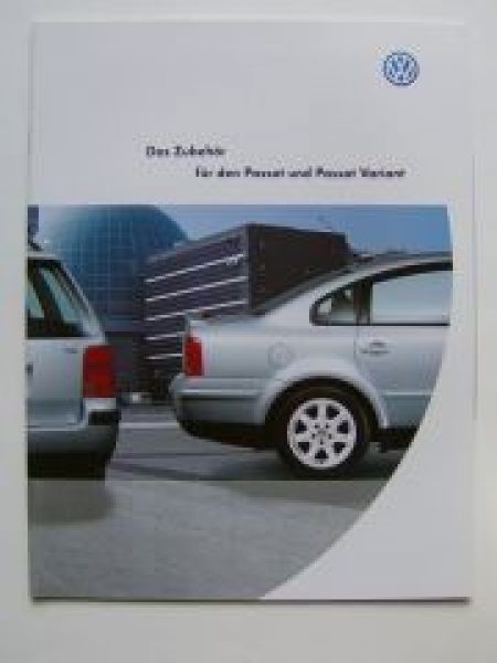 VW Passat & Variant Zubehör Prospekt  Juni 1997 3B2 3B5