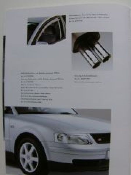 VW Passat & Variant Zubehör Prospekt  Juni 1997 3B2 3B5