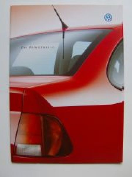 VW Polo Classic Prospekt 6V2 September 1999 NEU