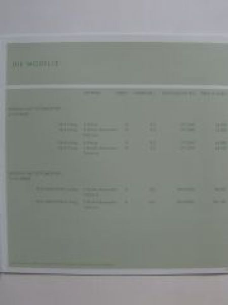 VW Preisliste Phaeton 3D2 3D9 Februar 2002 NEU