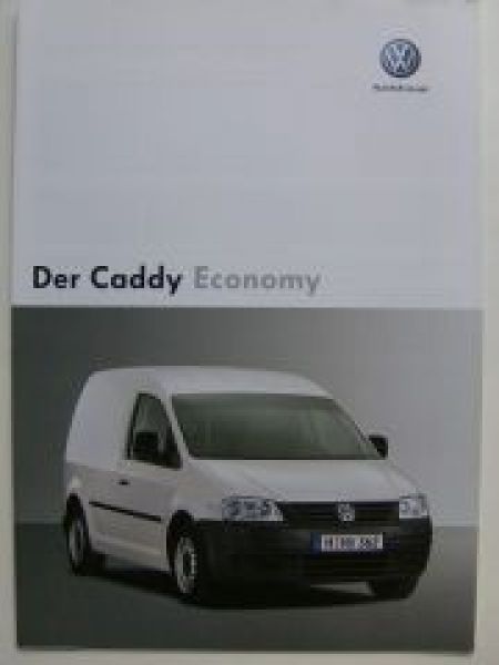 VW Caddy Economy Prospekt  September 2004 NEU