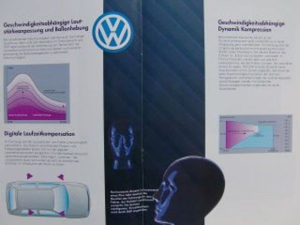 VW Nokia DSP Sound-Erlebnis Prospekt März 1996 NEU