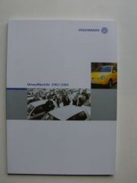 VW Umweltbericht 1999/2000 Buch +Lupo 3L TDI